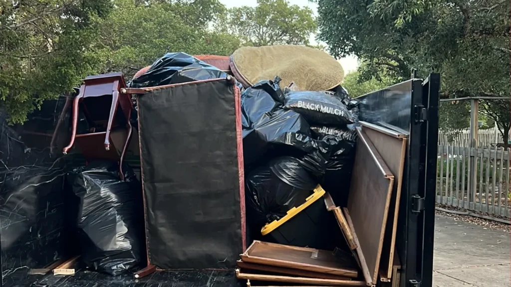 junk removal and dumpster rental in Leander